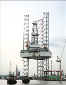 Keppel FELS COSLSTRIKE jackup