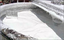 Figure 1: The LBA mixture allows microspheres to be provided as a stable liquid additive that maintains uniform distribution.