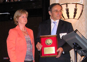 IADC Service Award recipient Pierre Gie of TOTAL