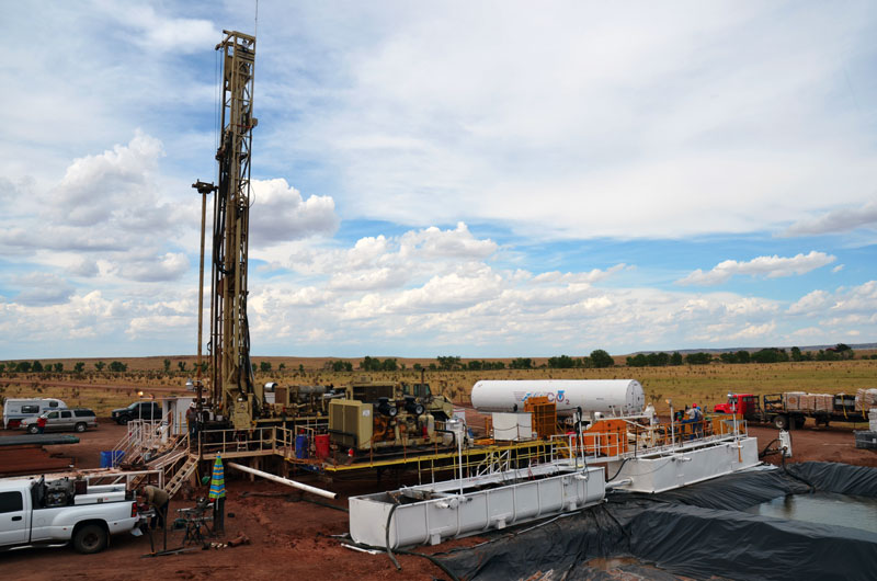 CO2 Used as Alternative Fracturing Agent in LowPressure Formations