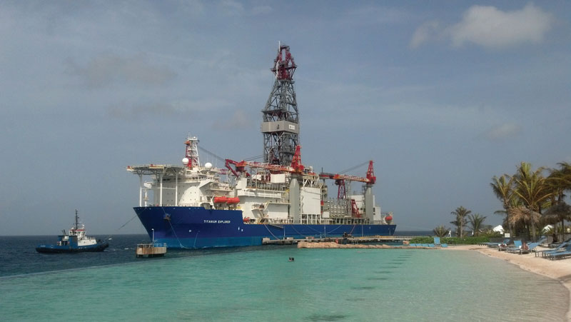 Vantage Drilling's Titanium Explorer drillship is working for Petrobras in the Gulf of Mexico on an eight-year contract at a dayrate of $572,000.