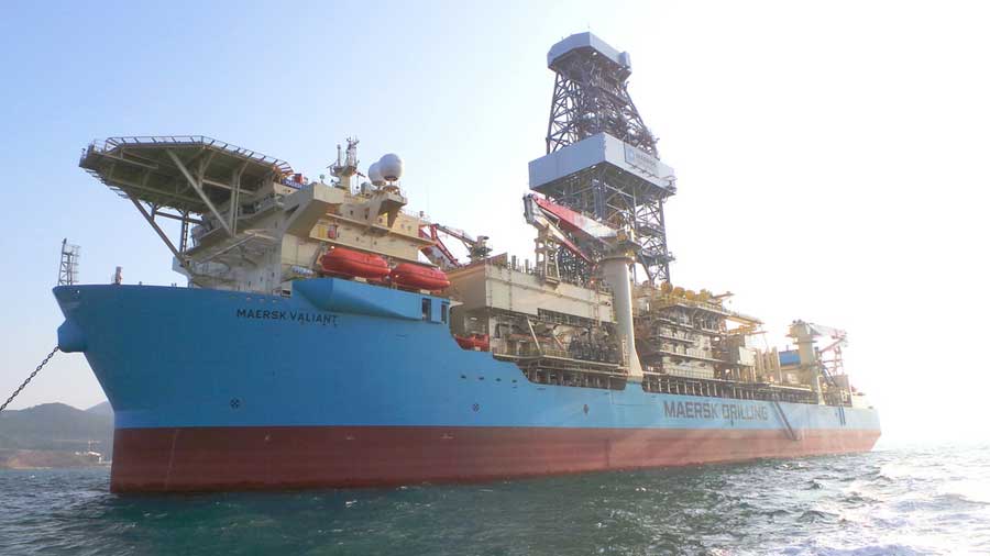 Maersk Drilling takes delivery of ultradeepwater drillship Drilling