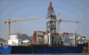 Vantage Drilling’s Platinum Explorer will work for ONGC in India  starting in late 2010 under a five-year contract. The rig is under  construction at DSME in South Korea.