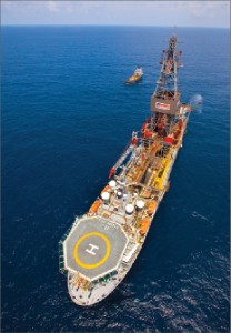 The Pride Angola drillship is working offshore Angola for Total, on contract through mid-2013.