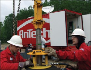 The COLT coiled-tubing drilling BHA gets rigged up on the first well test on a shale gas well onshore US. The tool withstood vibrations produced when drilling with aerated fluids while responding to changes in direction and speed.