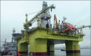 The COSLPioneer is the first of three fifth-generation semis that COSL Drilling Europe has under construction in China.