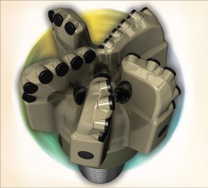 Figure 1:  The Smith Bits Spear PDC bit has an all-steel body for shale horizontal well drilling.