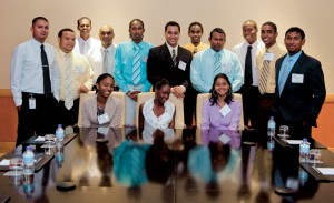 Petroleum engineering students from the University of Trinidad and Tobago attended the 2011 IADC Environmental Conference & Exhibition in early May. IADC extended an invitation to 45 students to absorb the real-world input on environmental conditions and energy development in the Gulf of Mexico.