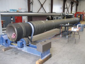 RPSEA is looking to the aerospace industry to design a 20,000-psi drilling riser that uses less metal and is wrapped with a lightweight carbon fiber. 