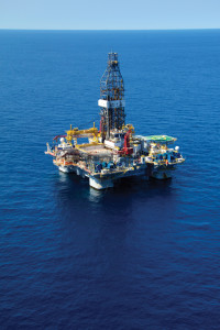 The Osprey is one of three Atwood Oceanics semisubmersibles working off Australia’s North West Shelf. The rig is under contract to Chevron until 2017 in the Gorgon gas field.