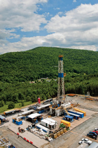 Nomac’s Rig #44 operates in the Marcellus Shale for Chesapeake. Contractors in US unconventional plays are seeing their top drives being pushed to the limit as operators request maximum torque and circulating pressures.