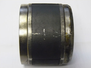 Figure 8 : After the validation test to determine if the packer could hold pressure at 20,000 psi at 470°F, the packer seal system showed no visual element extrusion. 