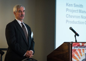 Increasing pore pressures and fracture gradients in target reservoirs in the Gulf of Mexico have motivated Chevron to use a seabed pumping dual-gradient drilling method, Ken Smith, Chevron, said at the 2013 IADC DGD Workshop on 9 May in Houston.