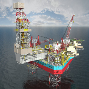 Maersk Drilling is building three new jackups, referred to as XLE 1, 2 and 3, at the Keppel FELS yard in Singapore. They have been contracted for work in Norway with TOTAL, Det norske and Statoil. The new rigs will feature a 2.1 million-lb hookload, dual mud systems and accommodations for 150 personnel. 