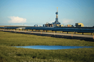 Rigs operate for BP in Alaska’s Prudhoe Bay in different seasons. BP is one of the largest oil producers in the state, and its operated oil fields account for two-thirds of total Alaska production.