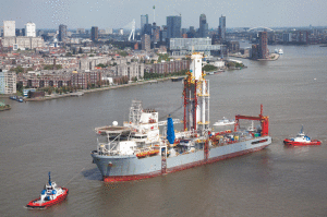 The Noble Globetrotter II, which incorporates Huisman’s MPT, will begin drilling for Shell in West Africa later this year. Huisman had the hulls of the Noble Globetrotter I and II built in China before shipping them to The Netherlands and installing the ready-to-test drilling package. Time from installation to delivery took three months, the company said, an improvement that Huisman hopes to continue with this construction strategy.