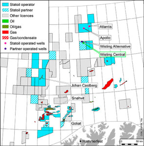 Statoil plans to drill two operated wells in 2014 in the same area as this discovery – the Atlantis and Apollo prospects.