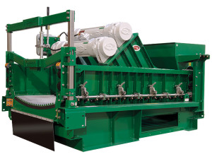 Derrick Equipment Co recently introduced the Hyperpool four-panel shale shaker. It can be configured in three ways: primary shaker, mud cleaner or as a secondary drier for drilled cuttings.