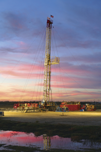 A Nabors Millennium well service rig, one of 90 operating primarily in the US land market, works near Cresson, Texas. The rig was designed with a PLC electrical control system that has several built-in safety features, including a hands-free feed-off mechanism that controls weight-on-bit for milling out plugs and packers. 