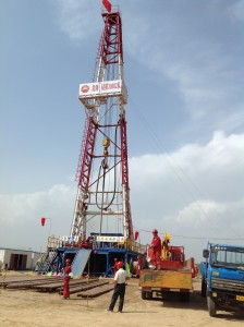 Rig 30602 from CNPC Bohai Drilling Engineering Company operates for Far East Energy on the Shouyang CBM project in Shanxi Province.