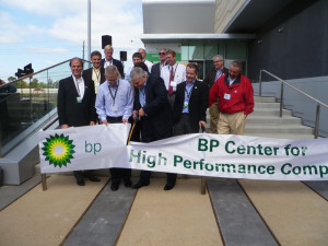 James Dupree, BP COO for reservoir development and technology, inaugurates the new Center for High-Performance Computing in Houston on 22 October. The facility began research service on 9 October.