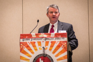 NOV announced Clay Williams as Miller's successor in the two positions. Williams is shown here at the 2013 IADC Annual General Meeting in San Antonio, Texas in early November.