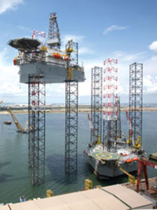 The ARABDRILL 60 KFELS B Class jackup is designed to drill to depths of 30,000 ft and incorporates Keppel's fully-automated, high-capacity rack and pinion jacking system.