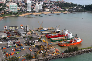 The Macaé port, once the hub of a small fishing village, is now the focal point of Brazil’s offshore oil industry. Plans are under way to build a new port dedicated to offshore support vessels.