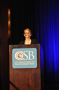 Dr Mary Beth Mulcahy oversaw the CSB's technical analysis and explained that pipe buckling can occur when a well is shut-in. 