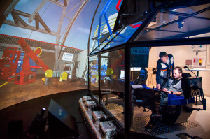 Technical and non-technical training are heavily integrated at Maersk Training. The company uses advanced simulation technologies to let students practice theories taught in the classroom.