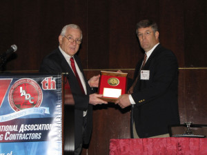 in 2012 and an Exemplary Service Award to H&P’s Warren Hubler in 2010.