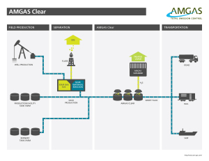 The AMGAS CLEAR process provides a chemical-free way to treat sour water in formations where water disposal and access to freshwater are logistically challenging. The process removes H2S from the water, allowing operators to recycle or dispose of the water more easily.