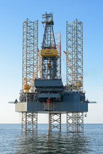 Rowan's Joe Douglas, a jackup rig, is one of several rigs with a new contract this year.  