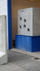 Testing of the new RSS included drilling directional holes through concrete. A total of 10 concrete drilling tests were performed with Prototype C, with a different directional response tested for each hole. The concrete mix was designed with a compressive strength similar to formations in which the RSS would be expected to drill.