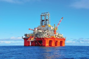 The Transocean Barents is working for Shell at a dayrate of $550,000, completing plugging and abandonment of a production well on the Draugen field offshore Norway. The ultra-deepwater semisubmersible is designed to operate in a maximum water depth of 10,000 ft and can drill to a maximum depth of 30,000 ft. The rig is equipped with four 2,200-hp mud pumps that each have a 7,500-psi working pressure. It also has eight 6,000-hp variable speed Rolls Royce Aquamaster thrusters. 