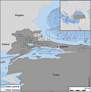 Statoil will farm into two onshore exploration licenses in the Thrace region of northwestern Turkey. 