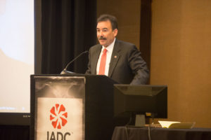 Mike Garvin, Senior VP of Operations Support at Patterson-UTI Company, accepted the 2016 IADC Contractor of the Year award at the IADC Annual General Meeting on 4 November in Scottsdale, Ariz.