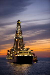 Transocean’s Discoverer Inspiration drillship is working for Chevron in the US Gulf of Mexico. Chevron is starting to see more contractors look at data-driven solutions. Particularly in the deepwater sector, data is driving more repeatability that is leading to more predictability. Photo courtesy of Chevron.