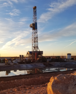 Latshaw Drilling’s Rig 29 is working in the STACK play in Oklahoma. 