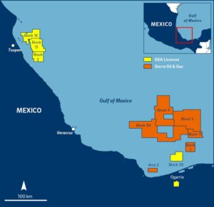 DEA will add Sierra’s acreage to its existing portfolio of operated production and exploration blocks, becoming one of the largest exploration acreage holders in Mexico.