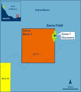 Zama is one of the world’s largest shallow water discoveries, estimated to hold 400 to 800 million BOE in recoverable volumes.
