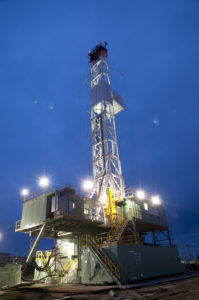 Precision’s Super-Triple Rig 533 is drilling in the Montney Doig in Canada.